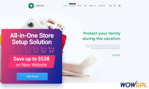 FirstAid Medical Healthcare Shopify Theme