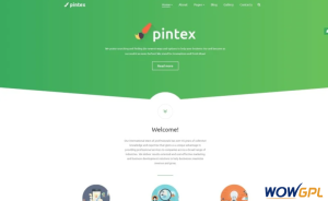 Pintex Responsive Joomla Template