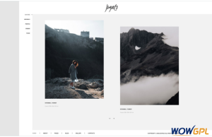 Jogato Photographer Portfolio Joomla Template