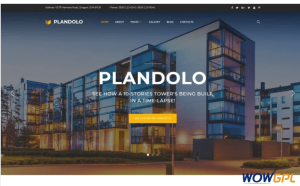 Plandolo Construction Company Joomla Template