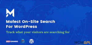 Mofect On Site Search For WordPress