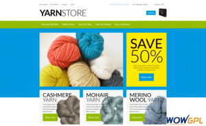Yarn Online Store Magento Theme
