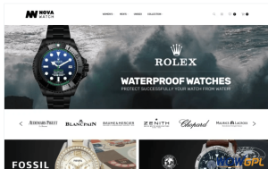 NovaWatch Watches Store Responsive Magento Theme