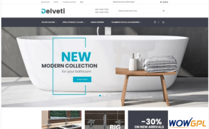 Delveti Plumbing Supplies Magento Theme