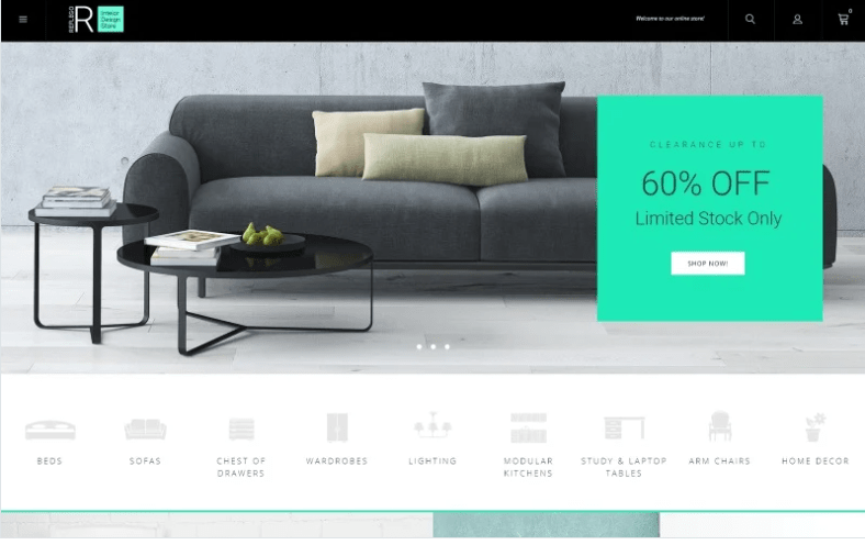 Reflego - Furniture & Home Decor Magento Theme 1 Reflego Furniture Home Decor Magento Theme