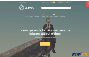 Travelers Paradise Magento Theme