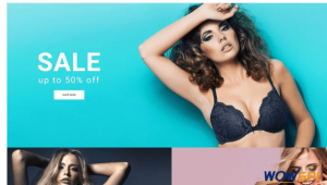 Delcoman Lingerie Store Magento Theme