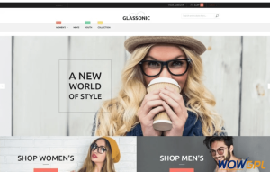 Glassonic Magento Theme