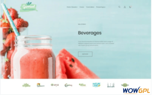 Garrient Organic Food Magento Theme