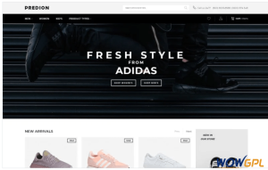 Predion eCommerce Simple Shoe Store Magento Theme