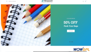 Berguard Office Stationery Supplies Magento Theme