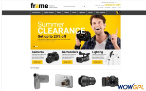 Photography Responsive Magento Theme