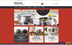 Kitchen Utensils Magento Theme