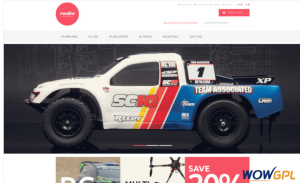 RemoteControlled Toys Magento Theme