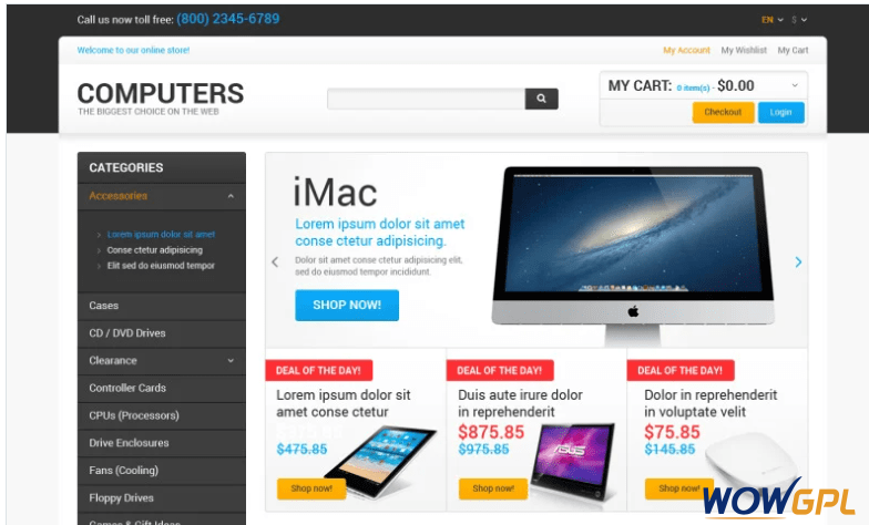 Best Computers on the Net Magento Theme