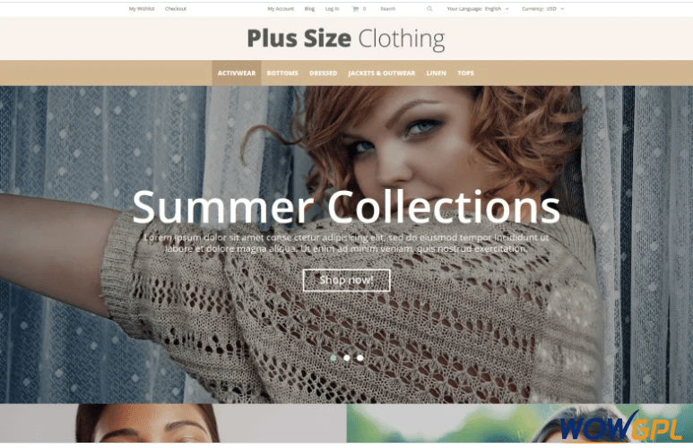 Apparel Responsive Magento Theme 1 Apparel Responsive Magento Theme 2