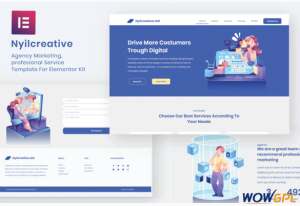 Nyil Business Agency Elementor Template Kit