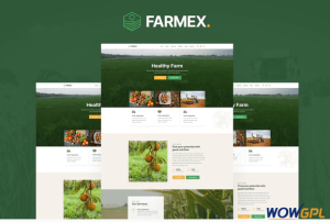 Farmex Agriculture Farm Template Kit
