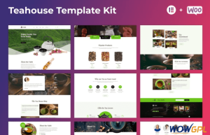 Tabit — Teahouse Tea Store Elementor Template Kit