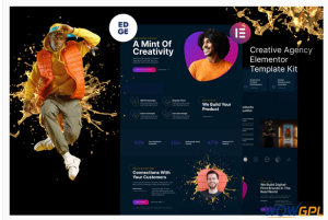 Edge – Modern Creative Agency Elementor Template Kit