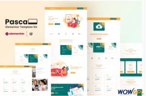 Pascal Payment App Business Elementor Pro Template Kit