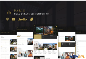 Paris Real Estate Elementor Kit 1