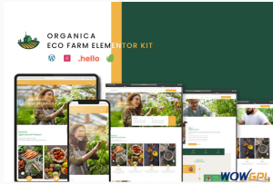 Organica Eco Farm Elementor Template Kit
