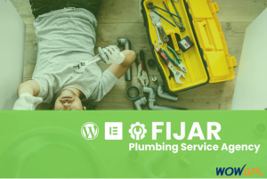 Fijar Plumbing Service Elementor Template Kit