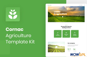 Cornac Agriculture Elementor Template Kit 1