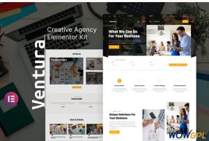 Ventura Creative Agency Elementor Template Kit 1