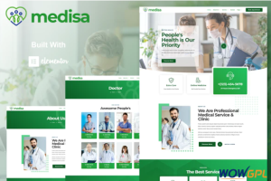 Medisa Medical Elementor Template Kit