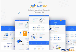 FastSEO Business Marketing Elementor Template Kit