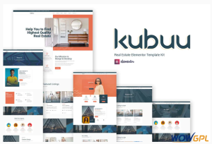 Kubuu Real Estate Elementor Template Kit