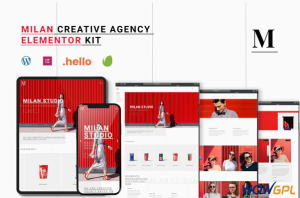 Milan Creative Agency Elementor Template Kit