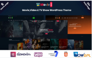 Moviestar Online Movie Video TV Show WordPress Theme