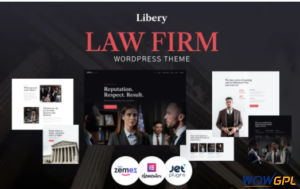 Libery Law Firm WordPress Theme