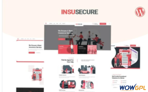 Insusecure Multipurpose insurance WordPress Theme