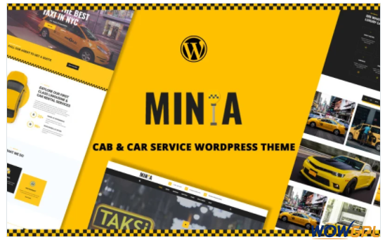 MintaTaxi and Limousine WordPress Theme