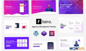 Flairo Responsive Agency WordPress Theme