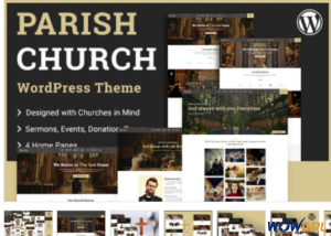 Parish Church and Temple WordPress Theme