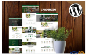 Gardenzen Garden Plants Shop WordPress Theme