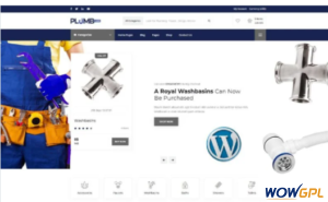 Plumbing Hub Plumbing Shop WordPress Theme