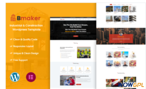 Bmaker Construction WordPress Theme