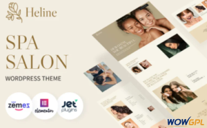 Heline Beauty Center and Spa WordPress Theme