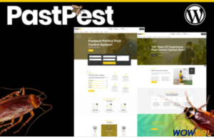Pastpest Pest exterminator WordPress Theme