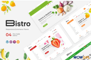 Bistro Organic Food WooCommerce Theme