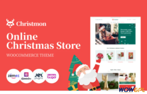 Christmon Christmas Handicraft eCommerce Website WooCommerce Theme