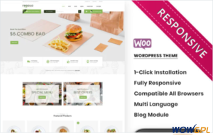 Foodilo The Fast Food Restaurant Store WooCommerce Theme