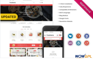 Foodvera The Fast Food Restaurant Store WooCommerce Theme