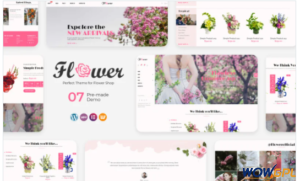 Flower Perfect for Flower Shop WooCommerce Theme